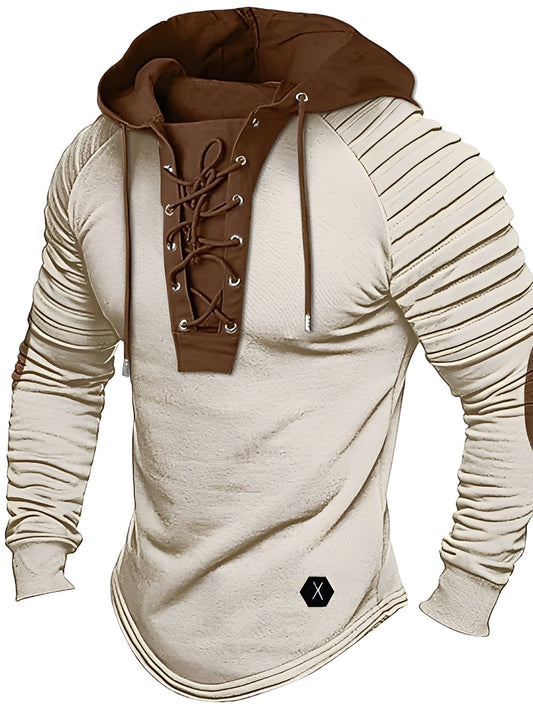 Durward - Suéter de punto con capucha para hombres
