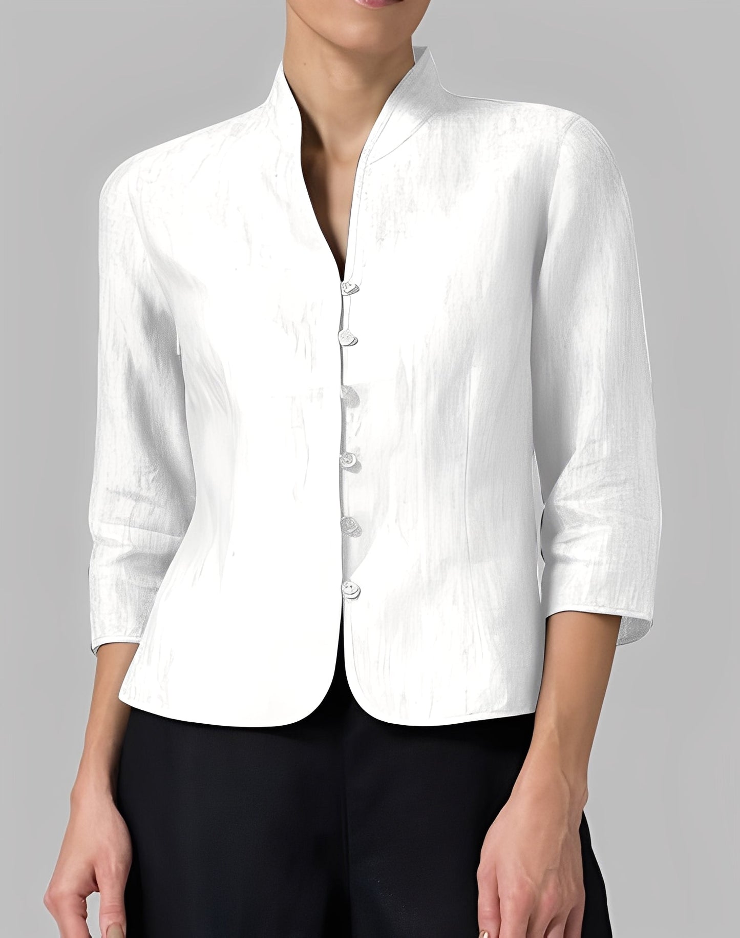 Lolicia - Blusa Femenina Casual de 3/4 Mangas