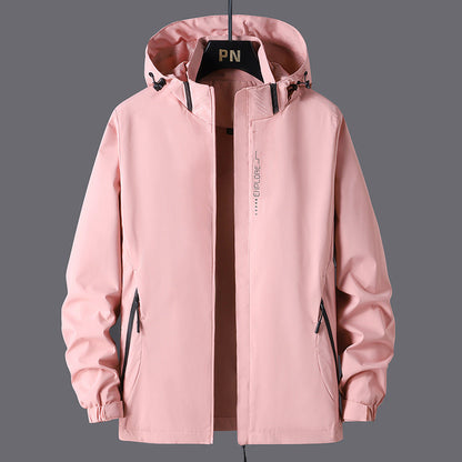 Reece - Chaqueta Unisex Actual con Capucha