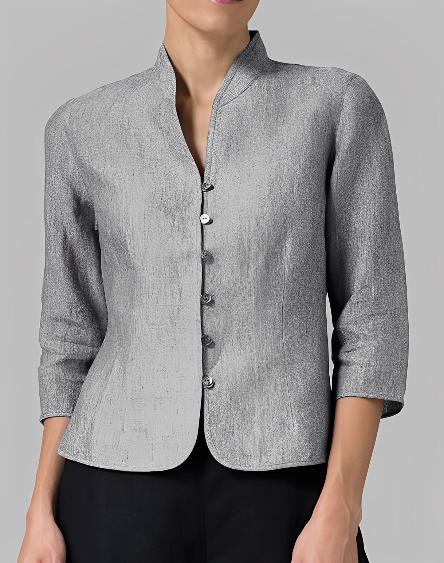 Lolicia - Blusa Femenina Casual de 3/4 Mangas