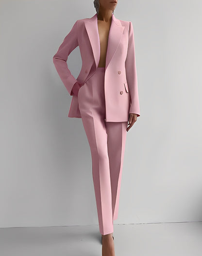 Nydia - Traje elegante de chaqueta y pantalón para mujeres