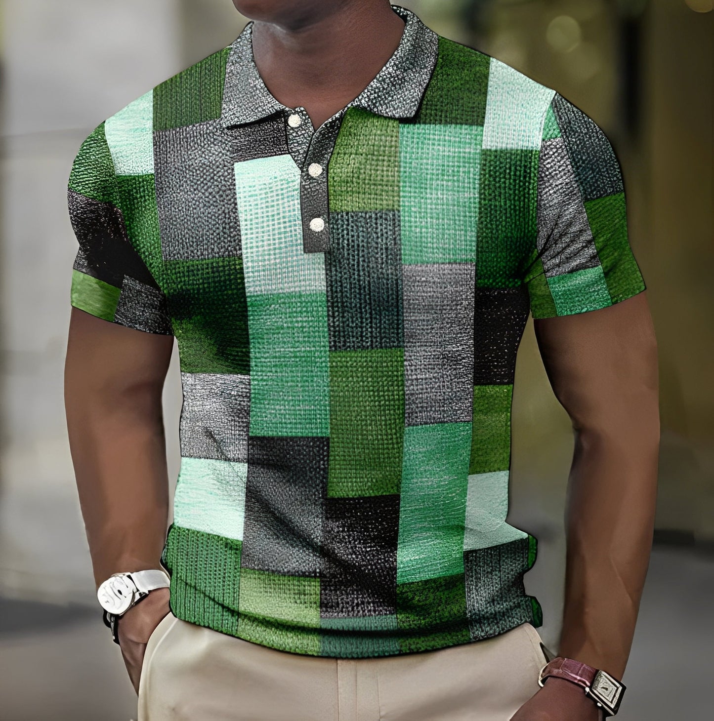Reginald - Polo elegante y de colores para hombres