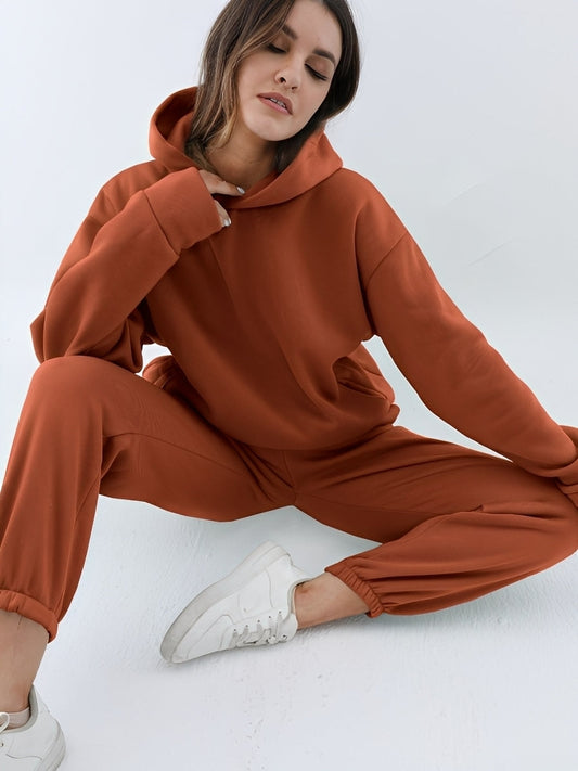 Jasmine - Ropa deportiva ancha con capucha para mujeres