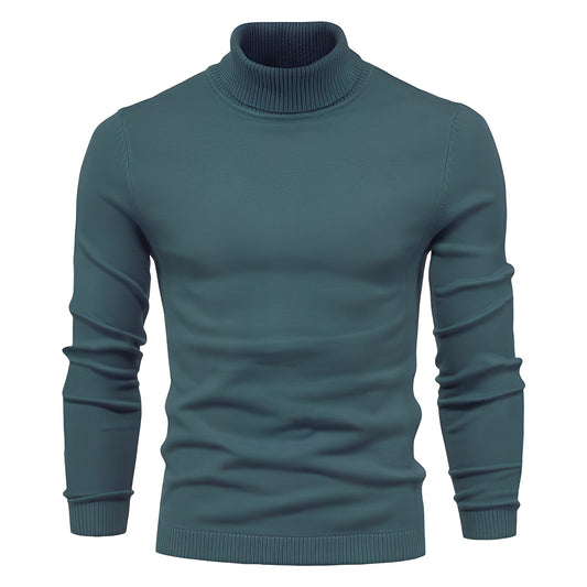 Garnett - Jersey de Cuello Alto Informal para Hombres
