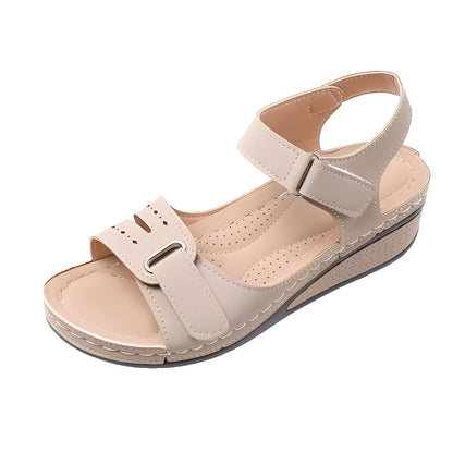 Marissa - Sandalias de plataforma cómodas con tiras para mujer