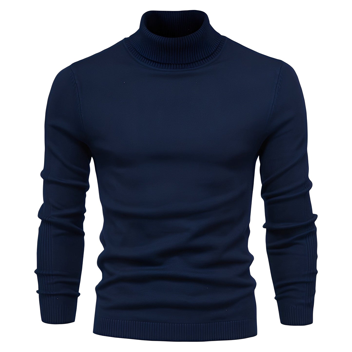 Garnett - Jersey de Cuello Alto Informal para Hombres