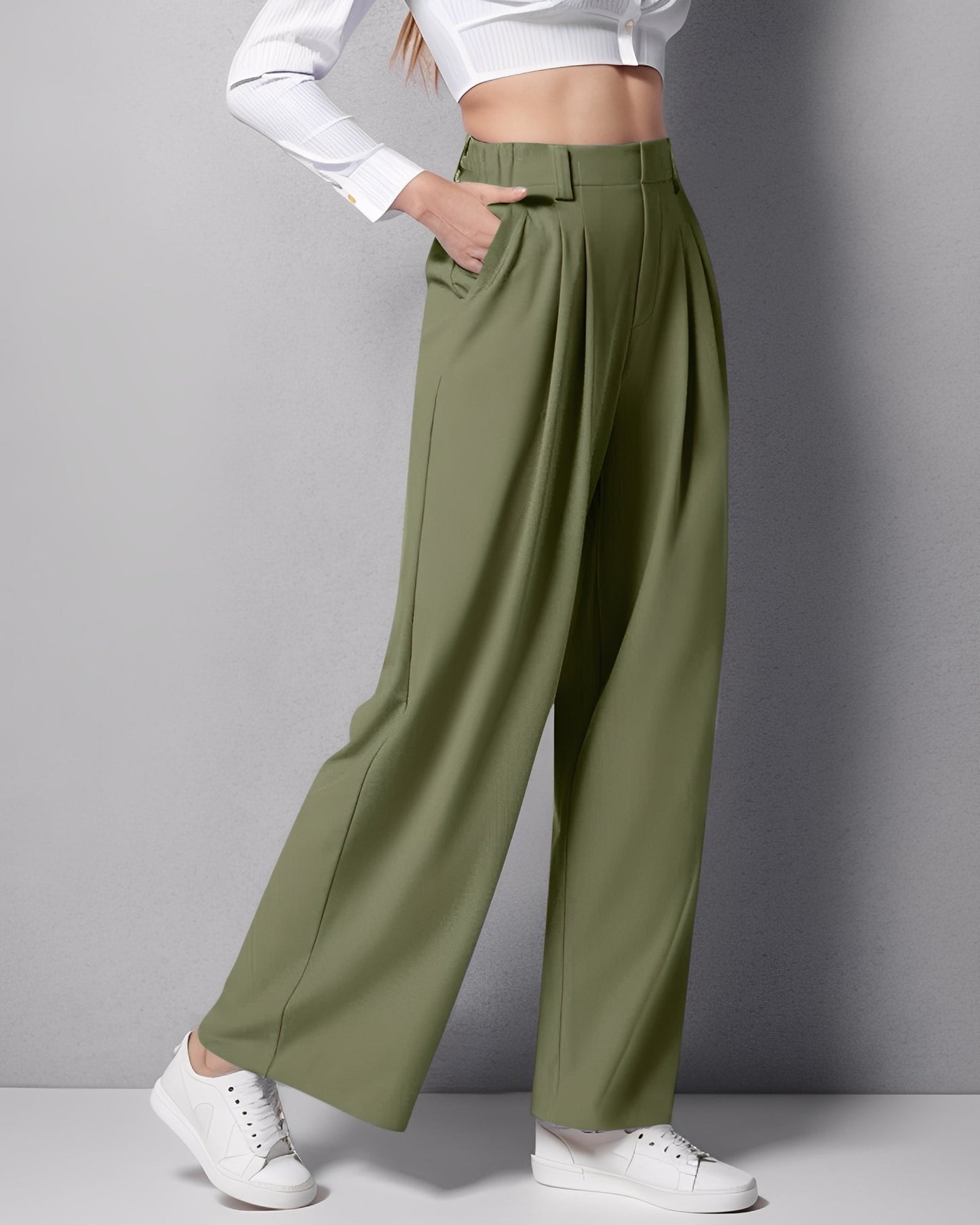 Montana - Pantalón recto cómodo para mujer
