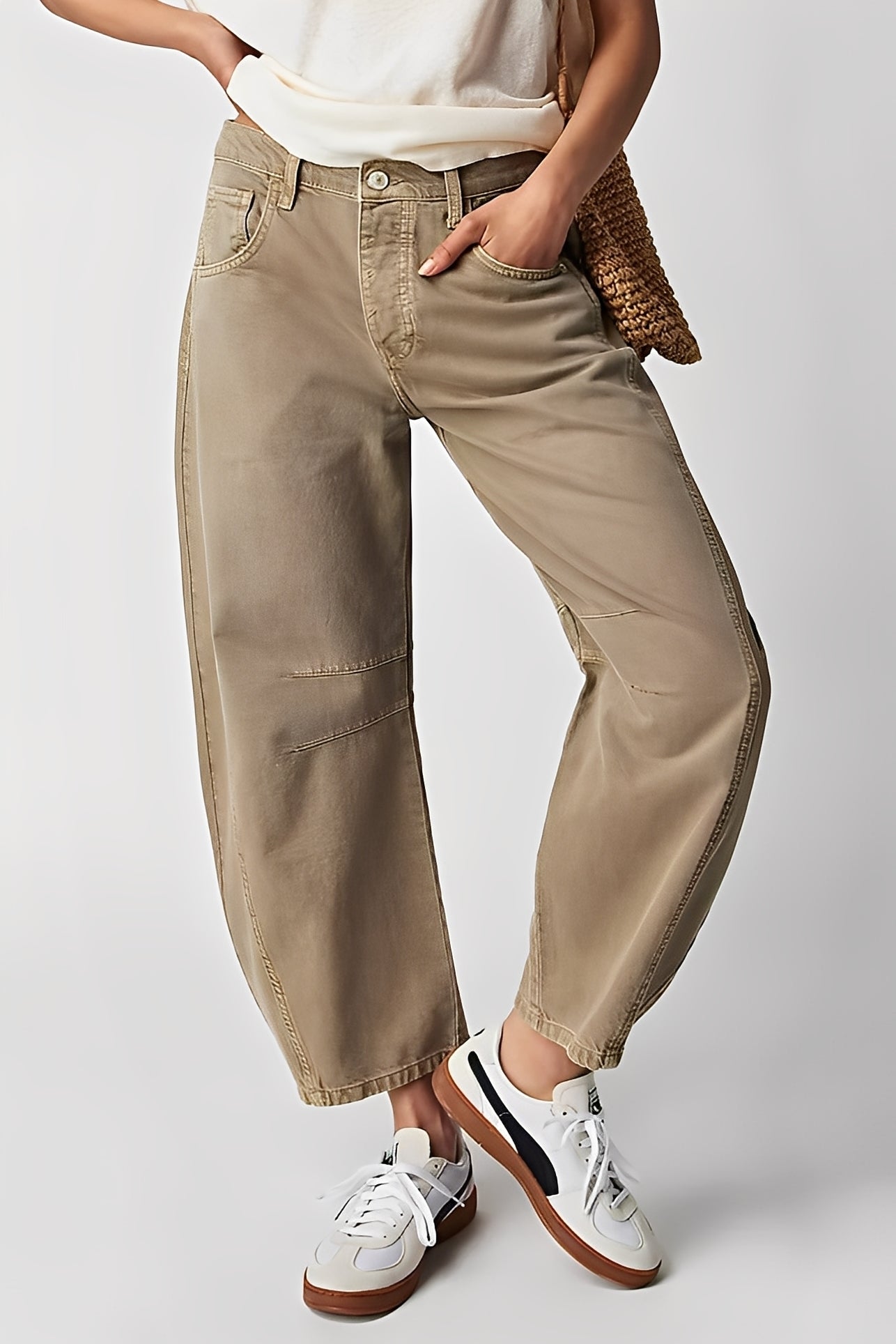 Jocelyn - Jeans anchos y cómodos para mujeres