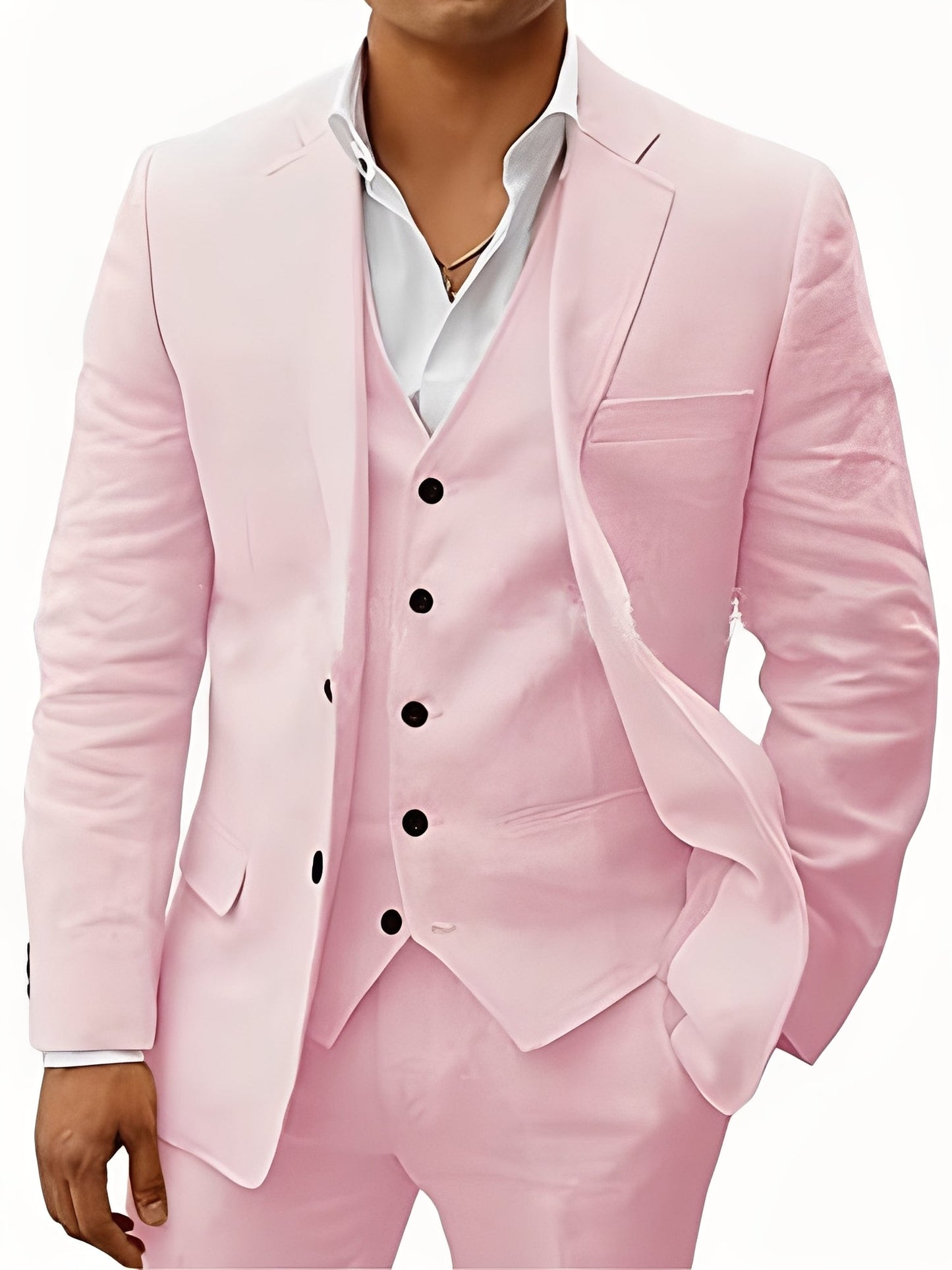 Thorley - Conjunto formal de tres piezas para hombres