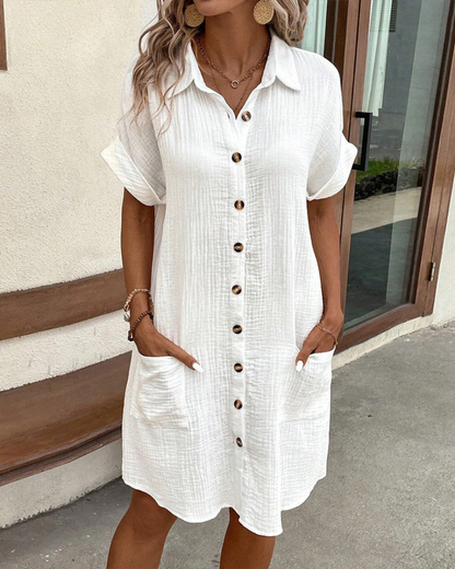 Clara – Vestido Camisa de Mujer
