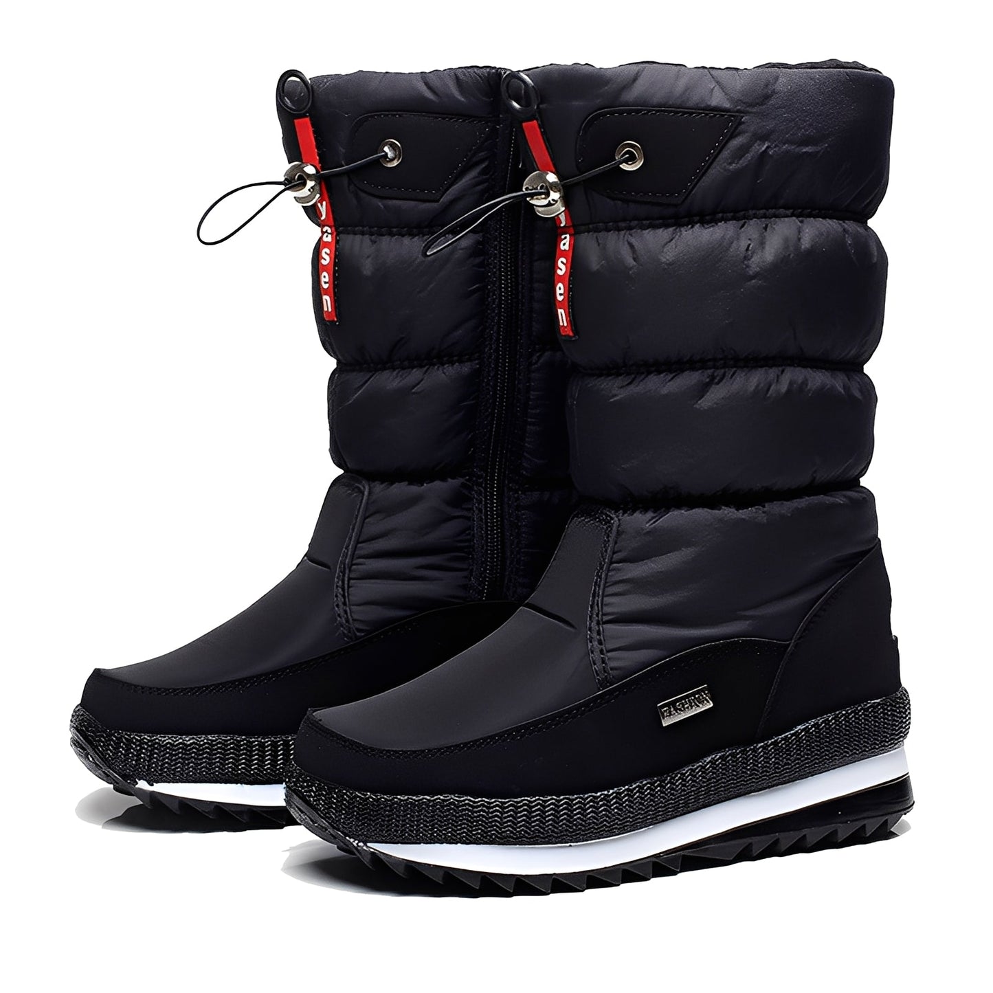 Leonard - Botines de invierno cálidos y gruesos para mujer