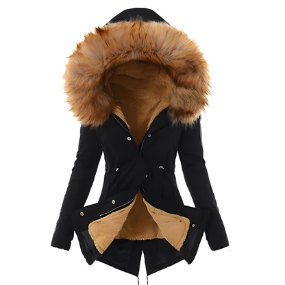 Deanna - Chaqueta femenina impermeable con estilo y forro polar