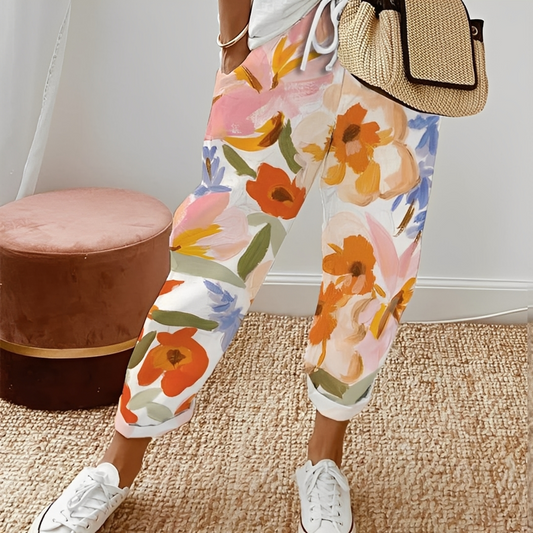 Jacinto - Pantalón cómodo para mujeres con cordón ajustable