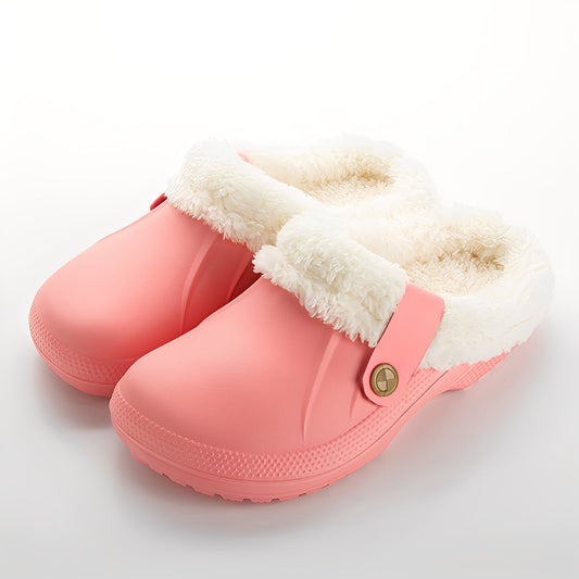 Melba - Zuecos cálidos con interior suave para mujeres