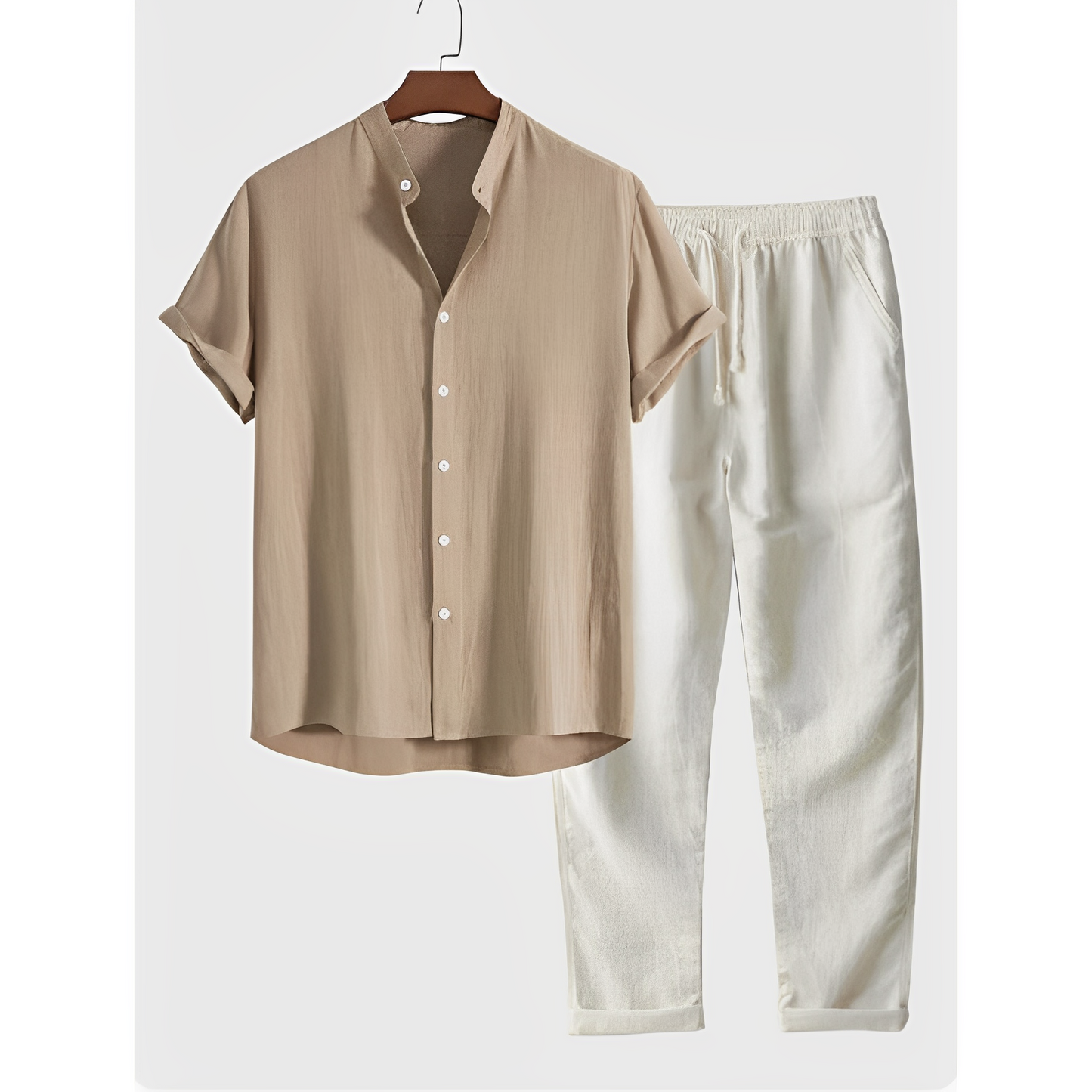 Phillip - Set de lino casual de verano para hombres