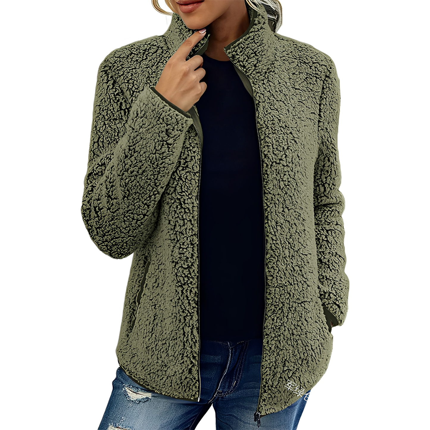 Alethea - Abrigo elegante de polar para mujer