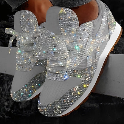 Kaycee - Brillantes, sneakers casuales Muffin para mujer