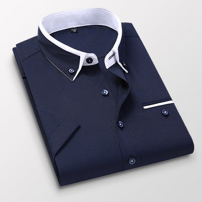 Gladwyn - Camisa Ajustada de Hombre para Uso Diario