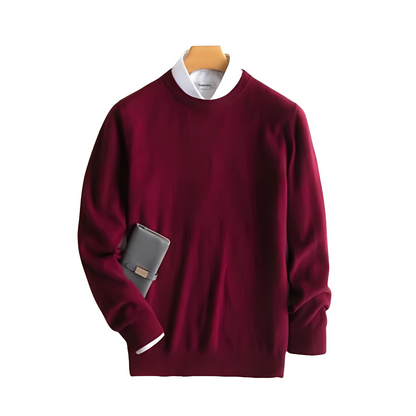 Johnson - Suéter de cachemira cómodo para hombres