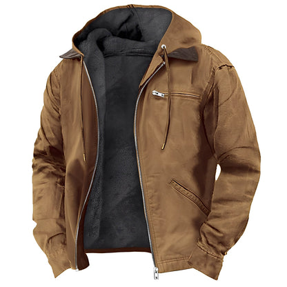 Daniel - Chaqueta informal con capucha para hombres