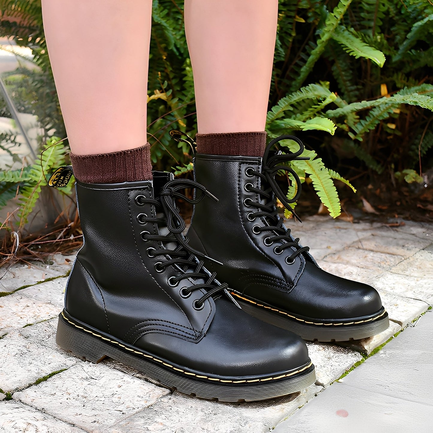 Armen - Botas Casuales con Cordones para Hombres