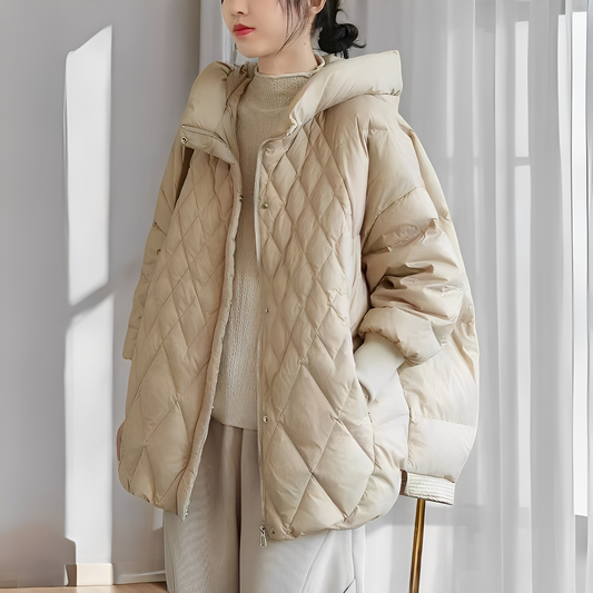 Abigail - Chaqueta de invierno con cierre para mujeres