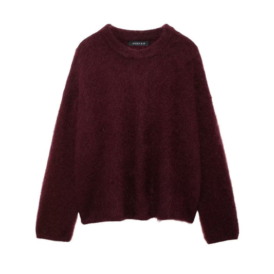 Valorie - Jersey casual de mezcla de mohair para mujeres