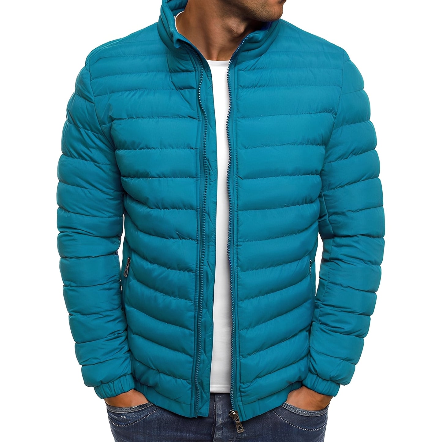Bernard - Chaqueta de hombre, cálida y casual de plumas
