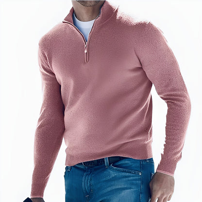 Kennith - Chaqueta informal con cremallera para hombres