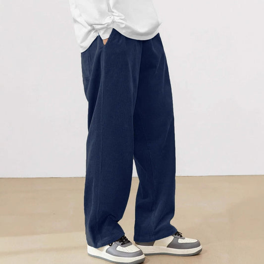 Kenrick - Pantalón de pana recto para hombre