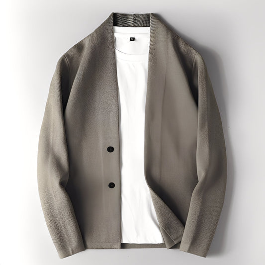 Nickolas - Suéter informal con botones para hombres