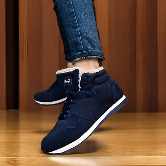 Kayson - Botas de nieve para hombres, elegantes y abrigadas