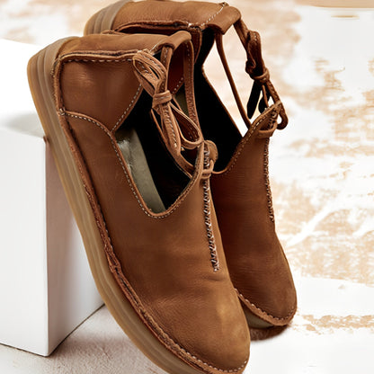 Noel - versátiles zapatos de cuero para mujer