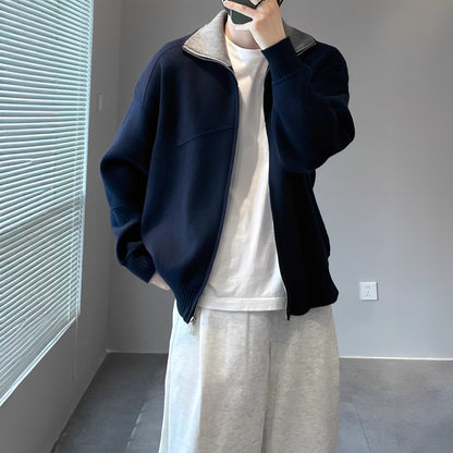 Henry - Cárdigan moderno y holgado para hombres