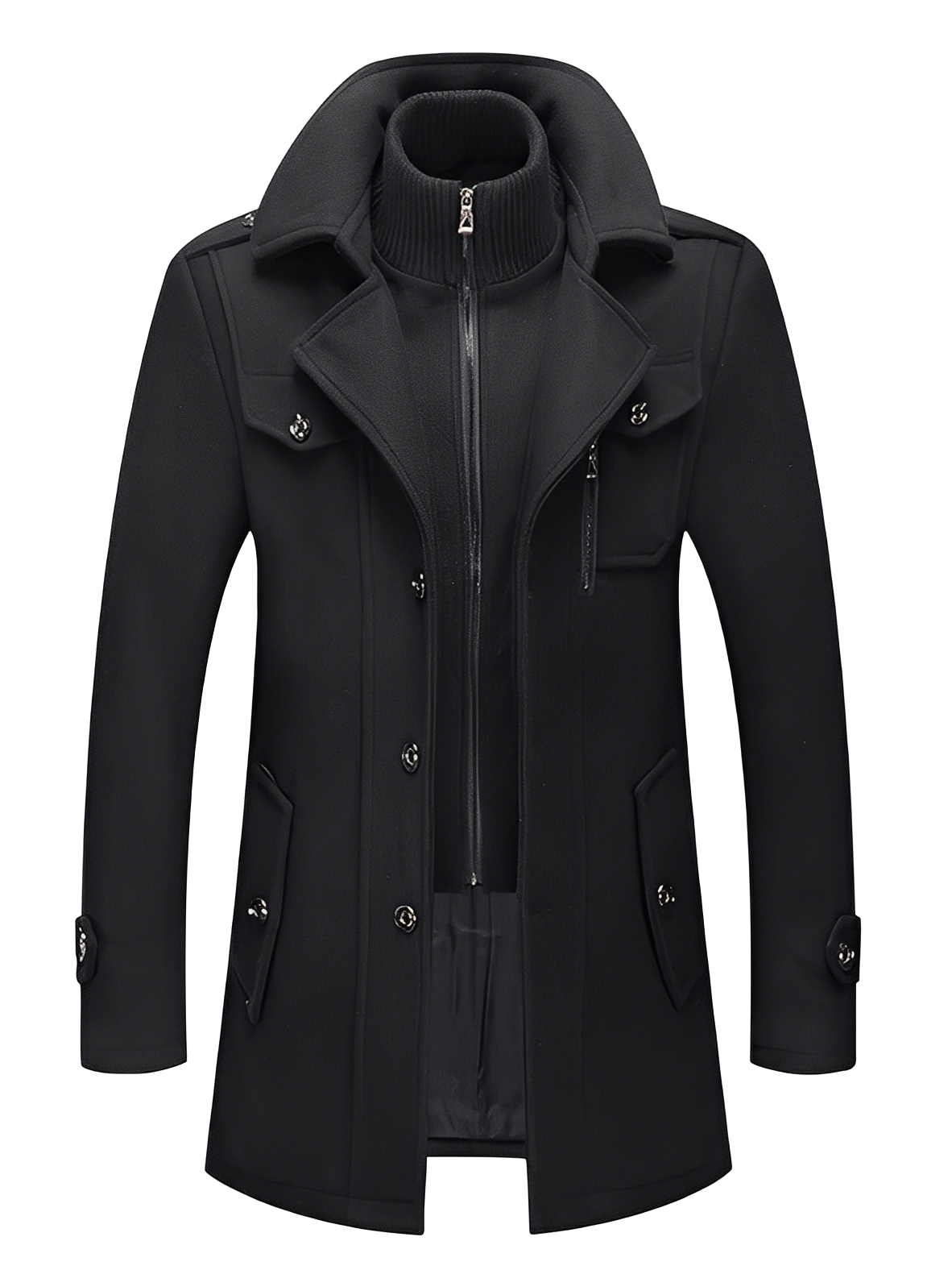 Brannon - Elegante gabardina para hombres