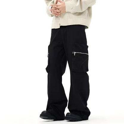 Hadrien - Pantalón cargo suelto y casual para hombre