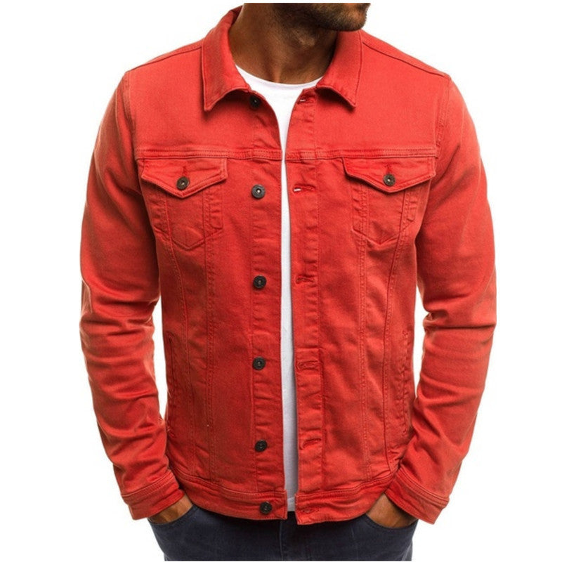 Roland – Chaqueta Casual de Mezclilla para Hombre