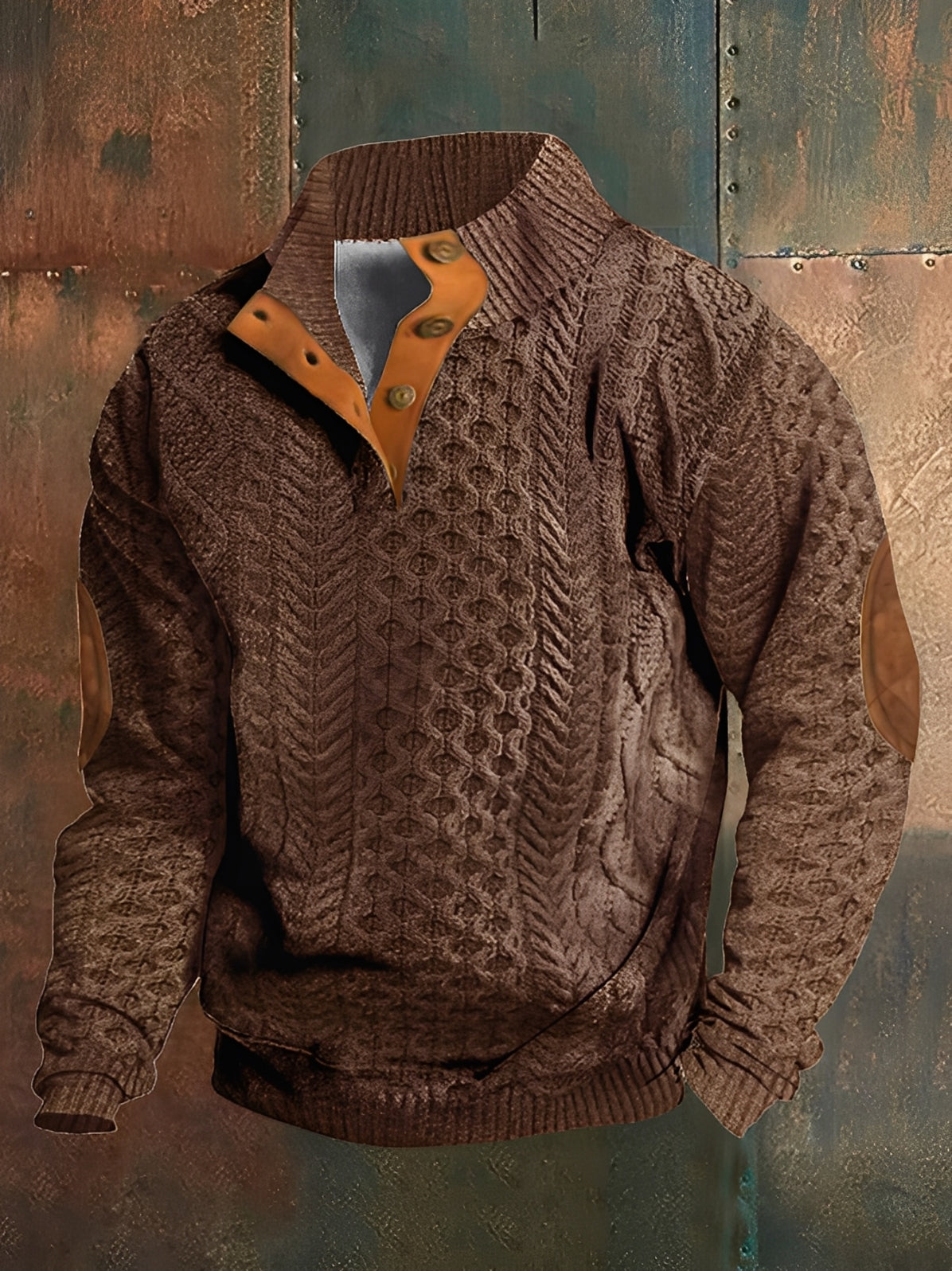 Jary - Suéter para hombre cómodo