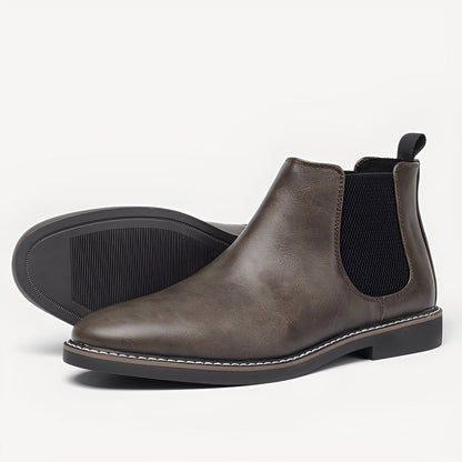 Clifton - Botas Chelsea de Cuero Clásicas para Hombres