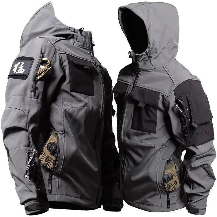 Bent – Robusta chaqueta militar impermeable