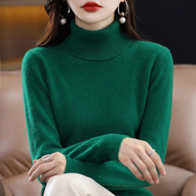 Veronica - Jersey de cuello alto para mujer
