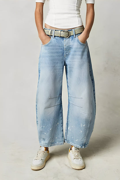 Jocelyn - Jeans anchos y cómodos para mujeres
