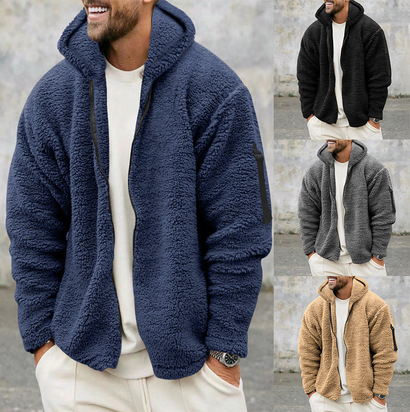 Cyan - Chaqueta de forro polar cálida