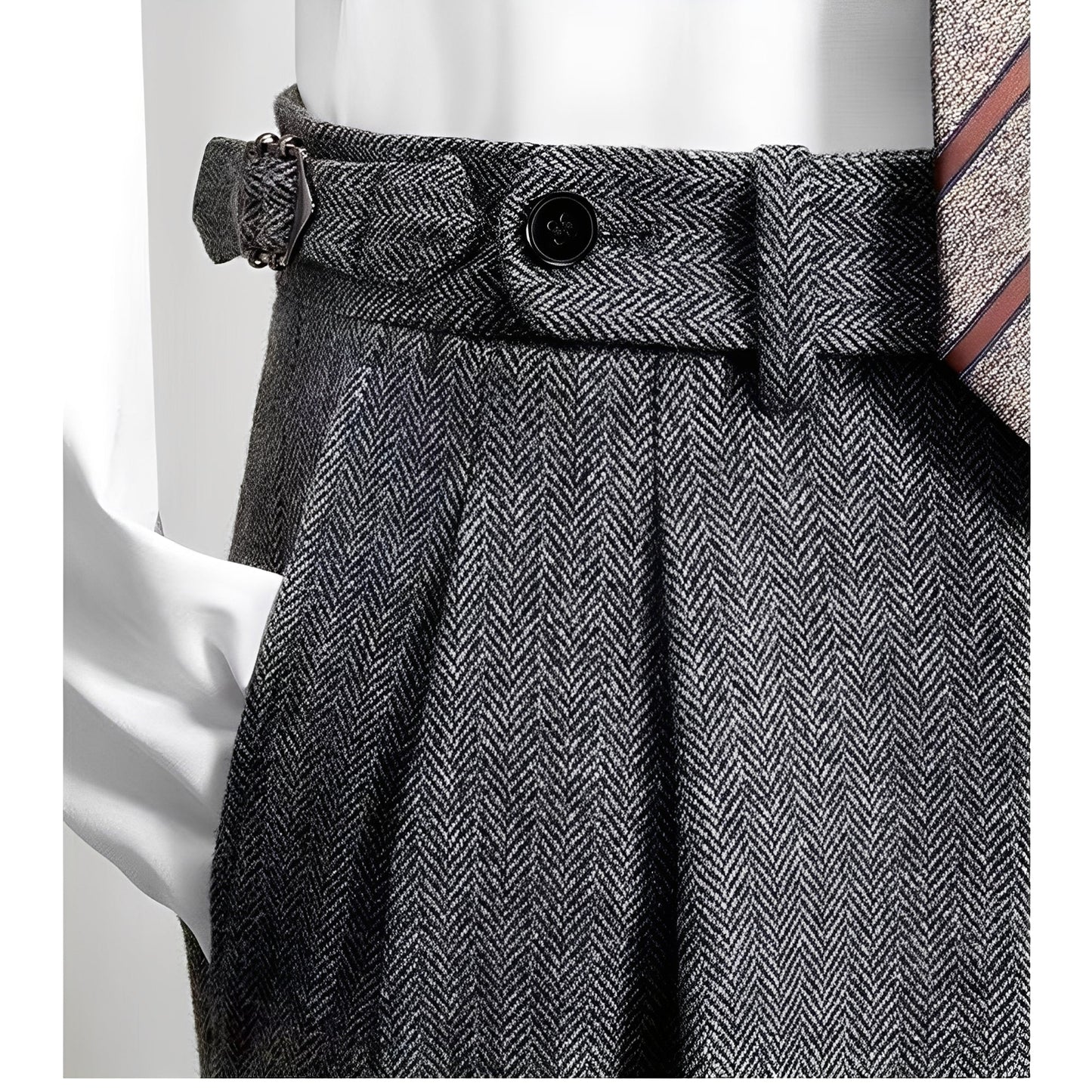 Bartosz – Pantalones de Tweed para Hombres