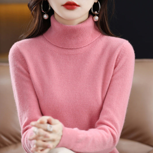 Veronica - Jersey de cuello alto para mujer