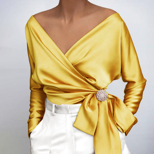 Claudia - Blusa de Seda para el Verano