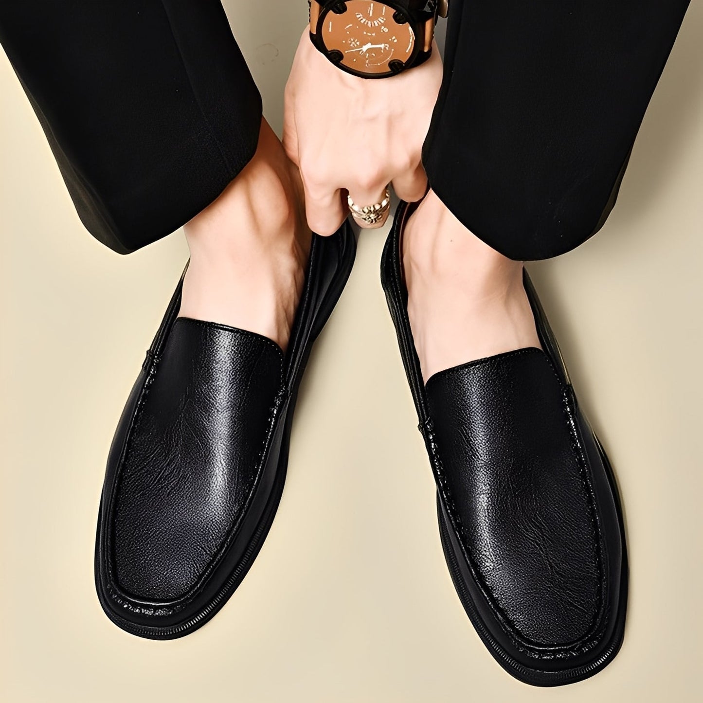 Corwin - Zapatos de Cuero Elegantes para Hombre