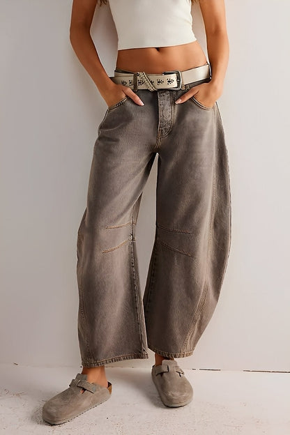 Jocelyn - Jeans anchos y cómodos para mujeres
