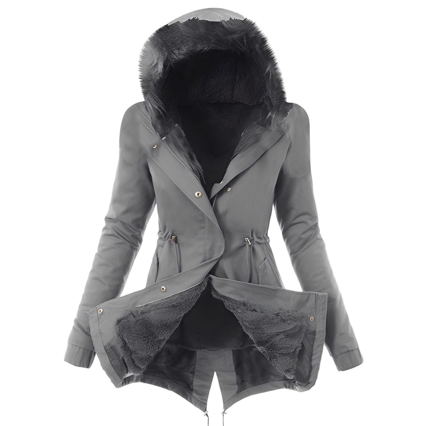 Deanna - Chaqueta femenina impermeable con estilo y forro polar