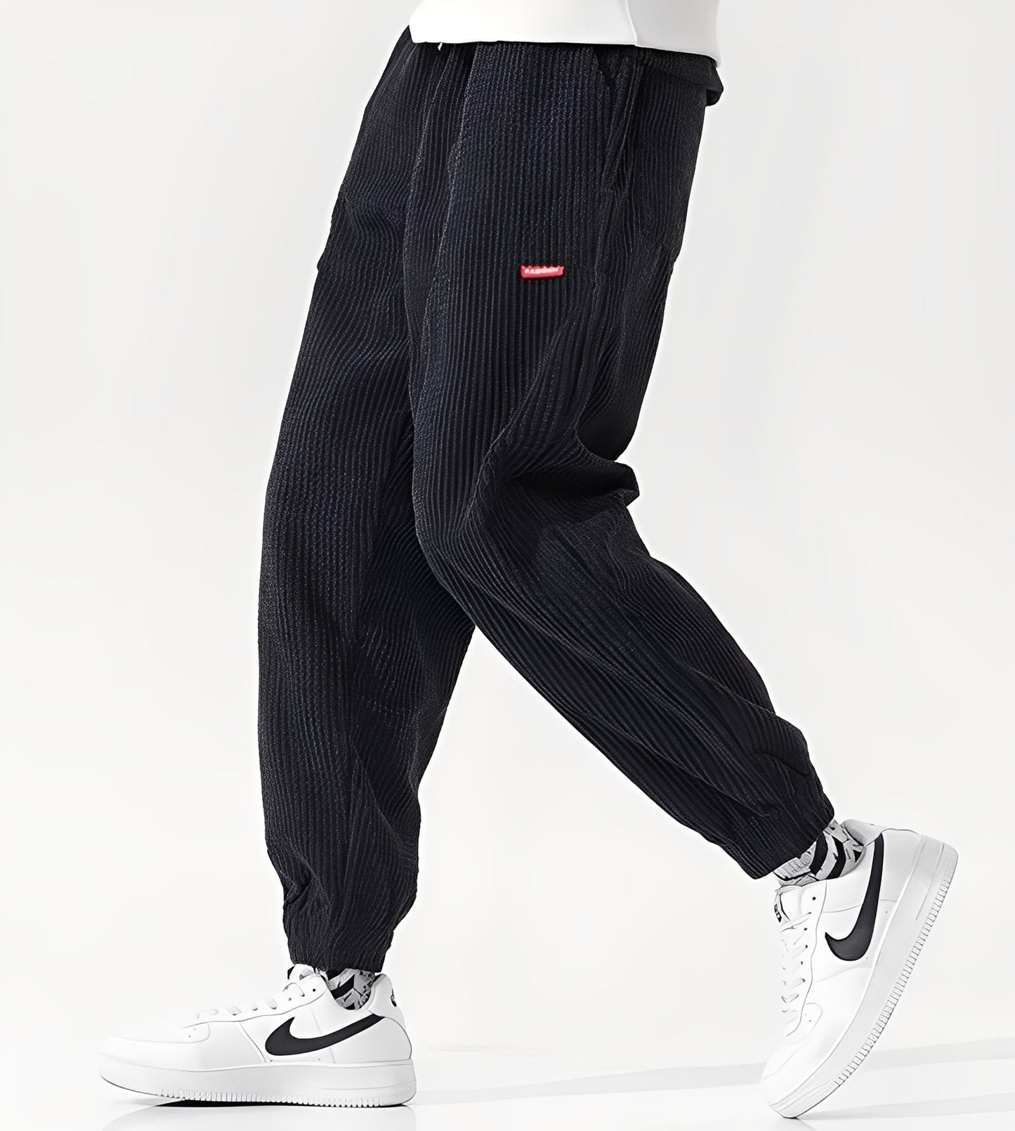 Nicholas - Pantalones de Correr de Pana Modernos para Hombres